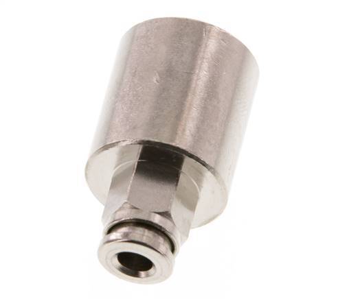 Racor de 4mm x G1/4'' con rosca hembra de latón NBR [2 piezas]