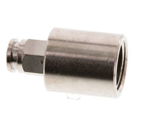 Racor de 4mm x G1/4'' con rosca hembra de latón NBR [2 piezas]