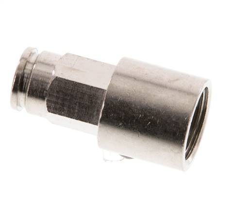 Racor de 6mm x G1/4'' con rosca hembra de latón NBR [2 piezas]