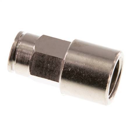 Racor de 8mm x G1/4'' con rosca hembra de latón NBR [2 piezas]