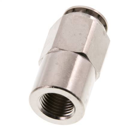 Racor de 12mm x G1/4'' con rosca hembra Latón NBR