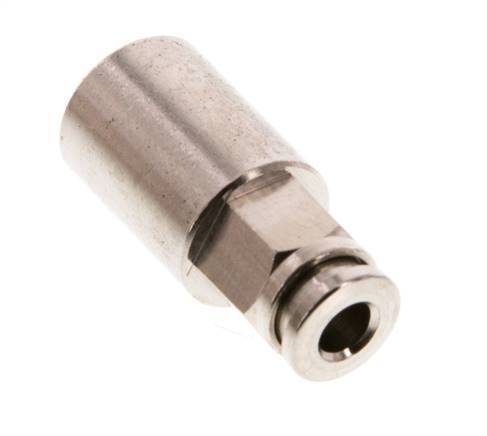 Racor de 4mm x G1/8'' con rosca hembra de latón FKM [2 piezas]