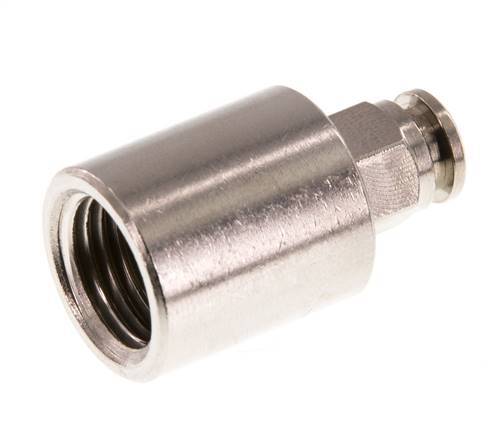 Racor de 4mm x G1/4'' con rosca hembra de latón FKM [2 piezas]