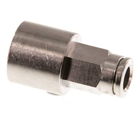 Racor de 6mm x G1/4'' con rosca hembra de latón FKM [2 piezas]