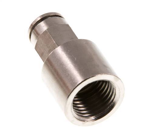 Racor de 6mm x G1/4'' con rosca hembra de latón FKM [2 piezas]