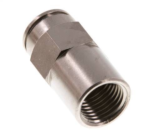 Racor de 10mm x G1/4'' con rosca hembra de latón FKM [2 piezas]