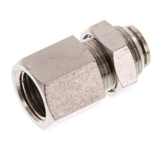 Racor de 6mm x G1/4'' con rosca hembra de latón NBR Bulkhead