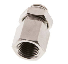 Racor de 6mm x G1/4'' con rosca hembra de latón NBR Bulkhead