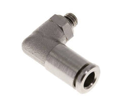 Codo de 5mm x M 5 90deg con rosca macho latón NBR giratorio [2 piezas]