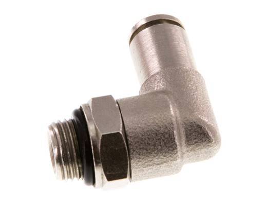 Racor de 4mm x G1/8'' 90deg con rosca macho latón NBR giratorio [2 piezas]