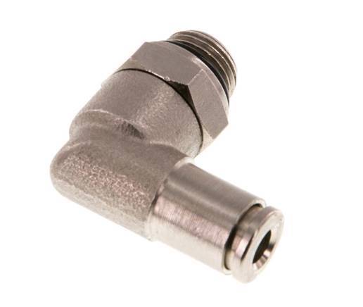 Racor de 4mm x G1/8'' 90deg con rosca macho latón NBR giratorio [2 piezas]