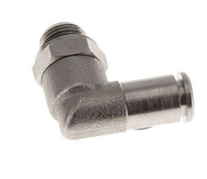 Codo de 90 grados 5mm x G1/8'' con rosca macho latón NBR giratorio [2 piezas]