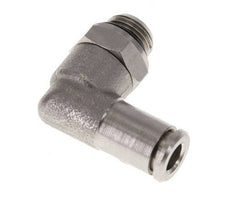 Codo de 90 grados 5mm x G1/8'' con rosca macho latón NBR giratorio [2 piezas]