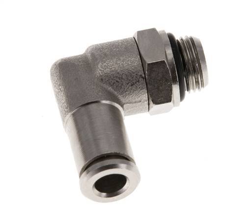 Codo de 90 grados 5mm x G1/8'' con rosca macho latón NBR giratorio [2 piezas]