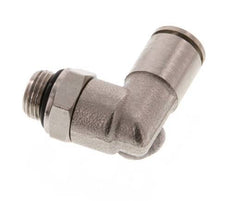 Codo de 6mm x G1/8'' de 90 grados con rosca macho latón NBR giratorio [2 piezas]