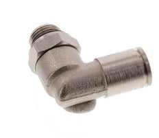 Codo de 6mm x G1/8'' de 90 grados con rosca macho latón NBR giratorio [2 piezas]