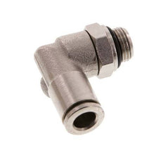 Codo de 6mm x G1/8'' de 90 grados con rosca macho latón NBR giratorio [2 piezas]