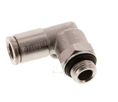 Codo de 6mm x G1/8'' de 90 grados con rosca macho latón NBR giratorio [2 piezas]