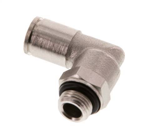 Codo de 6mm x G1/8'' de 90 grados con rosca macho latón NBR giratorio [2 piezas]