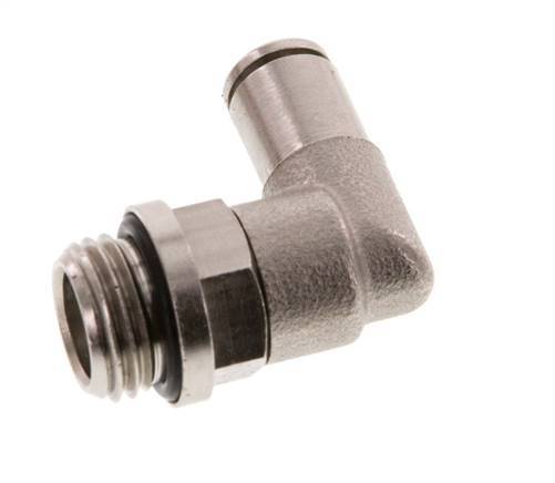Racor de 4mm x G1/4'' 90deg con rosca macho latón NBR giratorio [2 piezas]