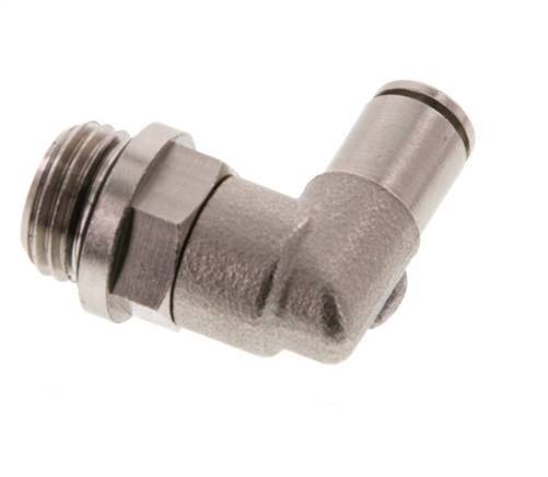 Racor de 4mm x G1/4'' 90deg con rosca macho latón NBR giratorio [2 piezas]