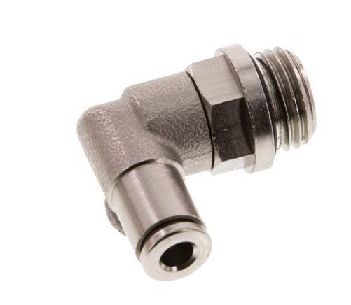 Racor de 4mm x G1/4'' 90deg con rosca macho latón NBR giratorio [2 piezas]