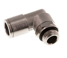 Codo de 90 grados 10mm x G1/4'' con rosca macho latón NBR giratorio [2 piezas]