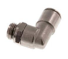 Codo de 90 grados 10mm x G1/4'' con rosca macho latón NBR giratorio [2 piezas]