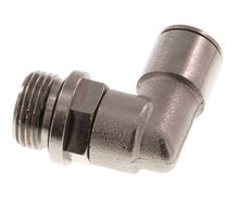 Codo de 90 grados 10mm x G3/8'' con rosca macho Latón NBR Giratorio