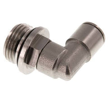 Codo de 90 grados 10mm x G1/2'' con rosca macho Latón NBR Giratorio