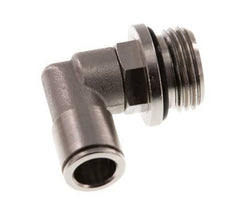 Codo de 90 grados 10mm x G1/2'' con rosca macho Latón NBR Giratorio