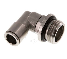 Codo de 90 grados 10mm x G1/2'' con rosca macho Latón NBR Giratorio