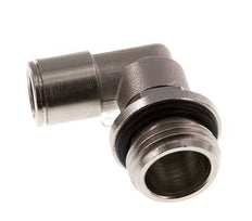 Codo de 90 grados 10mm x G1/2'' con rosca macho Latón NBR Giratorio