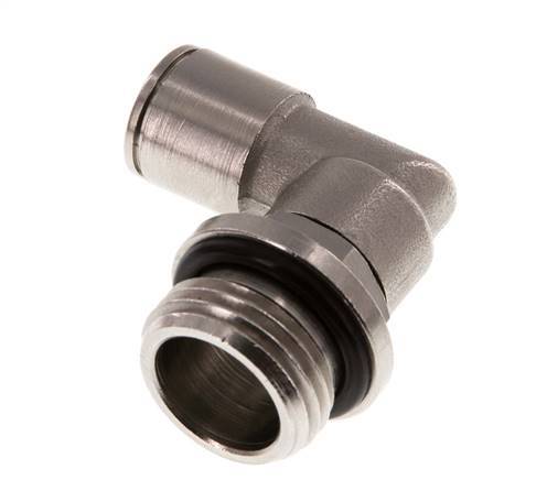 Codo de 90 grados 10mm x G1/2'' con rosca macho Latón NBR Giratorio