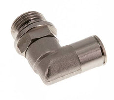 Codo de 90 grados 12mm x G1/2'' con rosca macho Latón NBR Giratorio