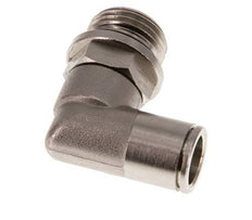 Codo de 90 grados 12mm x G1/2'' con rosca macho Latón NBR Giratorio