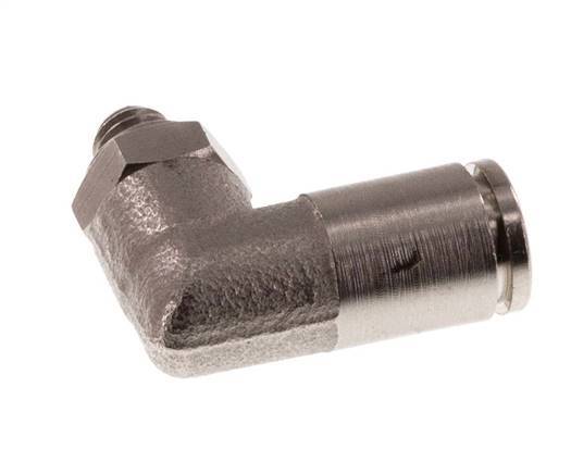 Codo de 4mm x M 5 90deg con rosca macho latón FKM giratorio [2 piezas]