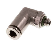 Codo de 4mm x M 5 90deg con rosca macho latón FKM giratorio [2 piezas]