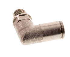 Racor de 4mm x M 7 90deg con rosca macho Latón FKM Giratorio