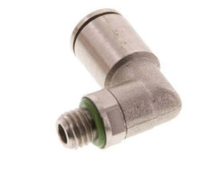 Racor de 6mm x M 7 90deg con rosca macho Latón FKM Giratorio