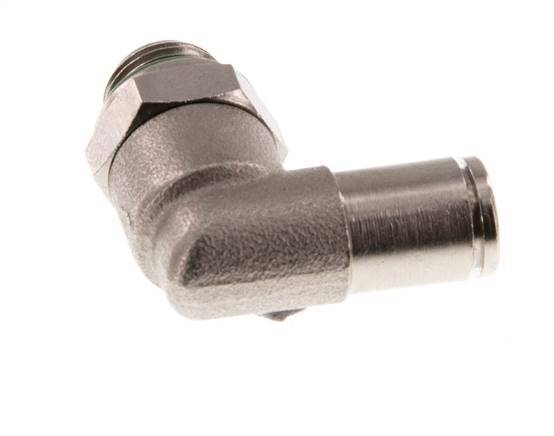 Codo de 4mm x G1/8'' de 90 grados con rosca macho de latón FKM giratorio [2 piezas]