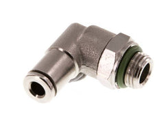 Codo de 4mm x G1/8'' de 90 grados con rosca macho de latón FKM giratorio [2 piezas]
