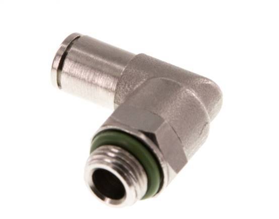 Codo de 4mm x G1/8'' de 90 grados con rosca macho de latón FKM giratorio [2 piezas]