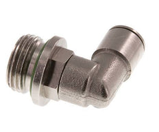 Codo de 90 grados 10mm x G1/2'' con rosca macho Latón FKM Giratorio