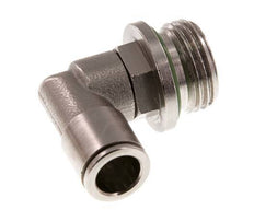 Codo de 90 grados 10mm x G1/2'' con rosca macho Latón FKM Giratorio