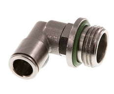 Codo de 90 grados 10mm x G1/2'' con rosca macho Latón FKM Giratorio