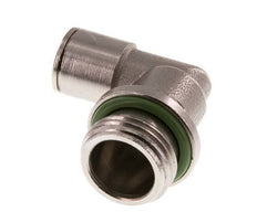 Codo de 90 grados 10mm x G1/2'' con rosca macho Latón FKM Giratorio