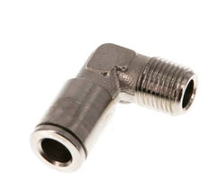 Codo de 6mm x R1/8'' de 90 grados con rosca macho de latón NBR [2 piezas]