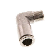 Codo de 90 grados de 8mm x R1/8'' con rosca macho de latón NBR [2 piezas]