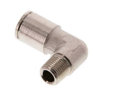 Codo de 90 grados de 8mm x R1/8'' con rosca macho de latón NBR [2 piezas]